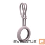 Nutika sildi tarvik iLike  AirTag Silicone Keychain Loop Case Pink
