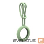 Nutika sildi tarvik iLike  AirTag Silicone Keychain Loop Case Green