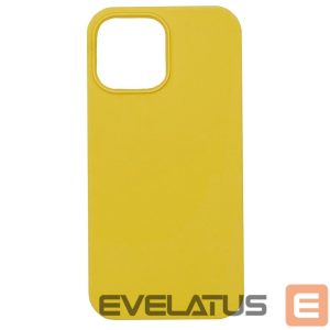 Tagakaaned Evelatus Apple iPhone 13 Pro Max Premium Soft TouchSilicone Case Yellow