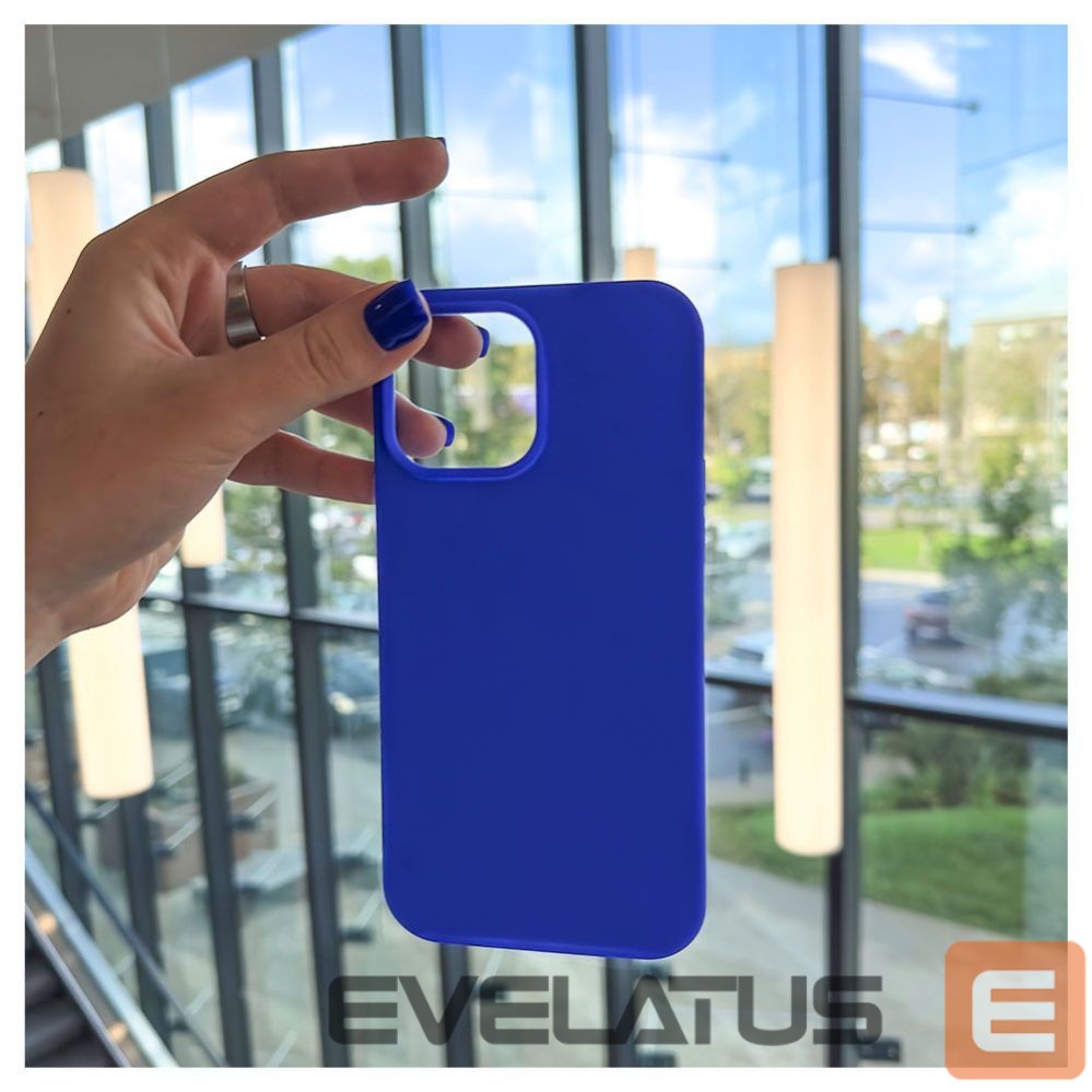 Tagakaaned Evelatus Apple Evelatus iPhone 13 Pro Max Premium Soft Touch Silicone Case Dark Blue