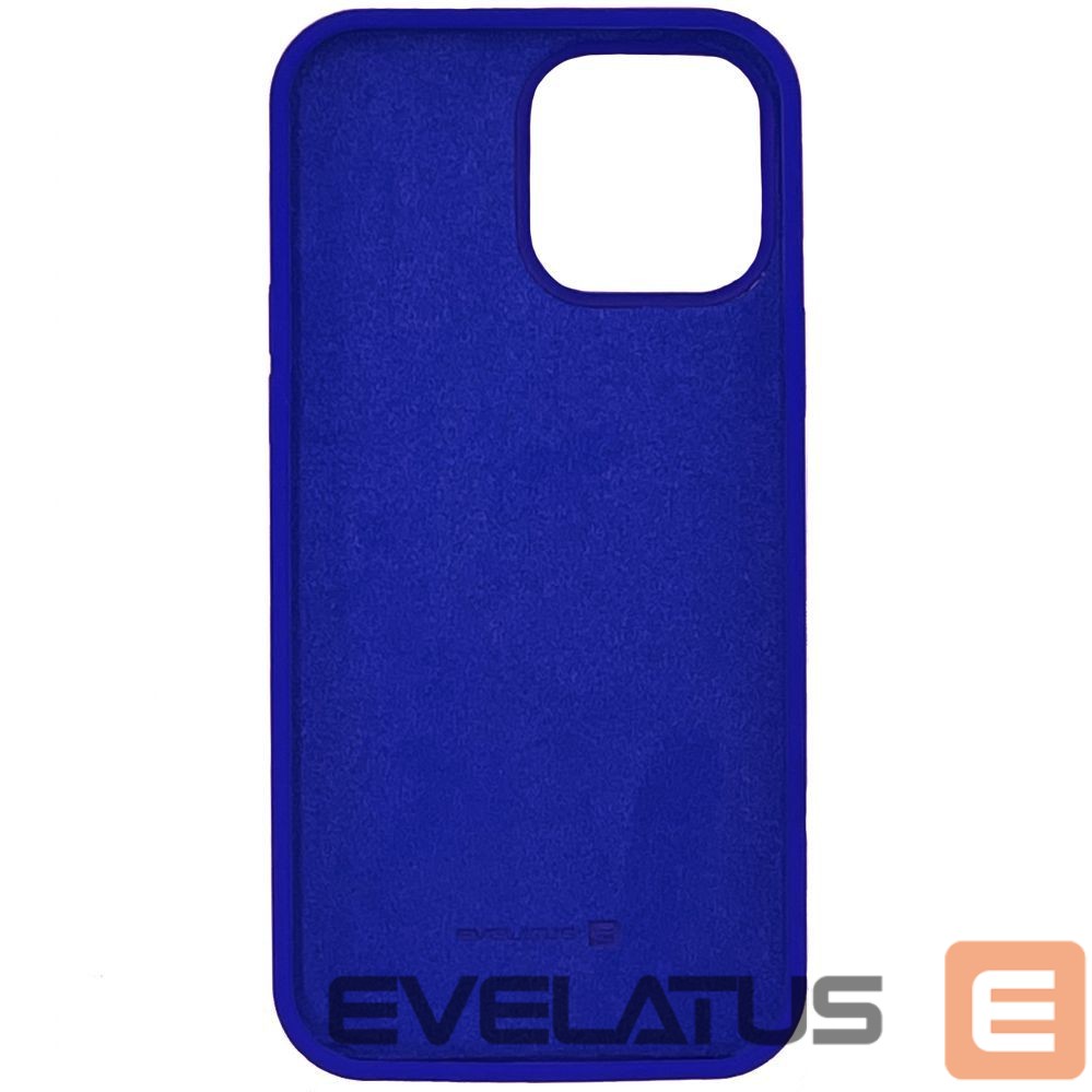 Tagakaaned Evelatus Apple Evelatus iPhone 13 Pro Max Premium Soft Touch Silicone Case Dark Blue