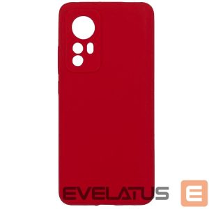 Tagakaaned Evelatus Xiaomi 12/12x Premium Soft Touch Silicone Case Red