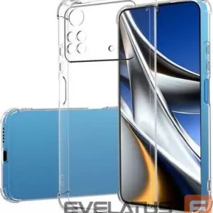 Tagakaaned Evelatus Xiaomi Poco M4 Pro Military Shockproof Silicone Case TPU Transparent