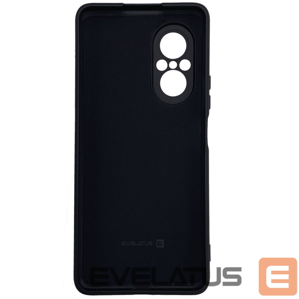 Tagakaaned Evelatus Huawei Nova 9 SE Nano Silicone Case Soft Touch TPU Black