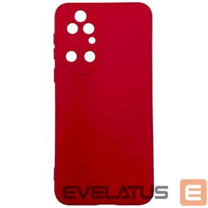 Tagakaaned Evelatus Huawei P50 Nano Silicone Case Soft Touch TPU Red
