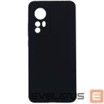 Tagakaaned Evelatus Xiaomi 12 Pro Nano Silicone Case Soft Touch TPU Black