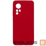 Tagakaaned Evelatus Xiaomi 12/12X Nano Silicone Case Soft Touch TPU Red