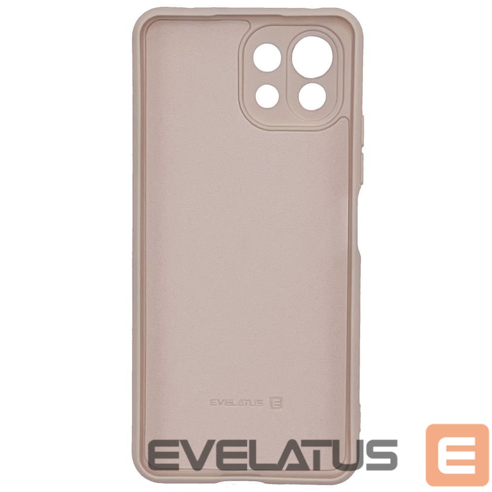 Tagakaaned Evelatus Xiaomi Mi 11 Lite/11 Lite 5G/11 Lite 5G NE Nano Silicone Case Soft Touch TPU Beige