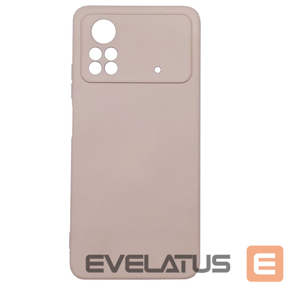Tagakaaned Evelatus Xiaomi Poco X4 Pro 5G Nano Silicone Case Soft Touch TPU Beige