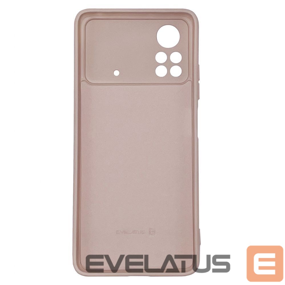 Tagakaaned Evelatus Xiaomi Poco X4 Pro 5G Nano Silicone Case Soft Touch TPU Beige
