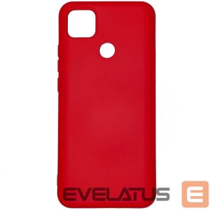 Tagakaaned Evelatus Xiaomi Redmi 9C / 10A 4G Nano Silicone Case Soft Touch TPU Red