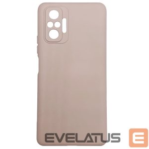 Tagakaaned Evelatus Xiaomi Redmi Note 10 Pro Nano Silicone Case Soft Touch TPU Beige
