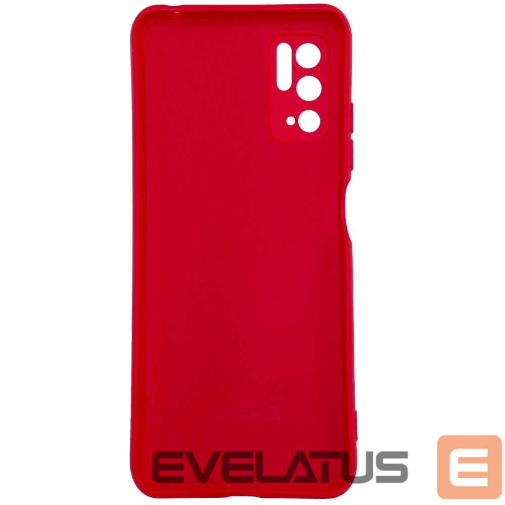 Tagakaaned Evelatus Xiaomi Redmi Note 10 5G Nano Silicone Case Soft Touch TPU Red