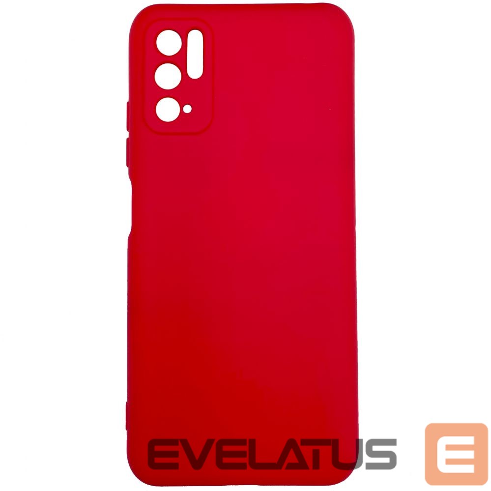 Tagakaaned Evelatus Xiaomi Redmi Note 10 5G Nano Silicone Case Soft Touch TPU Red