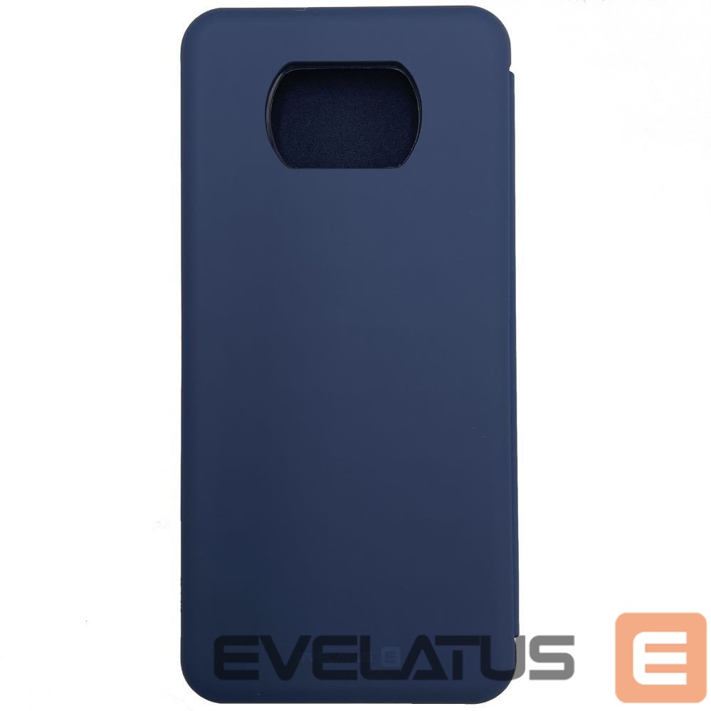 Kaaned - kaaned Evelatus Xiaomi Poco X3/X3 NFC/X3 Pro Book Case Dark Blue