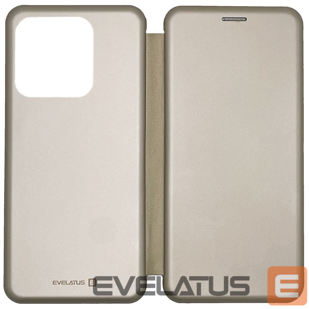 Kaaned - kaaned Evelatus Xiaomi Redmi 9C / 10A 4G Book Case Gold