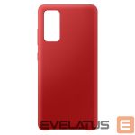 Tagakaaned iLike Samsung Galaxy S20 FE/S20 FE 2022 Soft-Touch Silicone Case Red