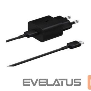 Adaptrid Samsung  Samsung USB-C Travel Charger 15W Black + USB-C Data Cable Black