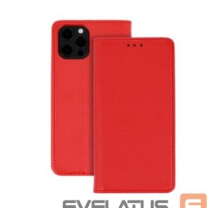 Kaaned - kaaned iLike Xiaomi REDMI 9C Smart Book MAGNET Holster Red