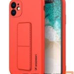 Tagakaaned Wozinsky Apple Kickstand Case flexible silicone iPhone 11 Red