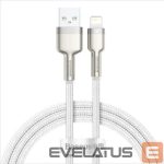 Kaabel Baseus  Cable Cafule Metal USB - Lightning 1,0 m 2,4A White
