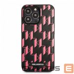 Tagakaaned Karl Lagerfeld Apple iPhone 13 Pro Monogram Plaque Case Black Pink