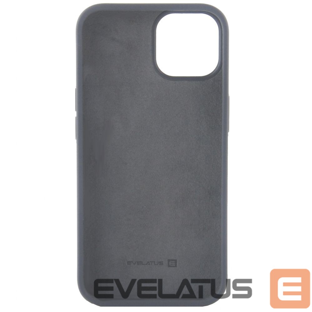 Tagakaaned Evelatus Apple iPhone 14 6.1 Premium Soft Touch Silicone Case Charcoal
