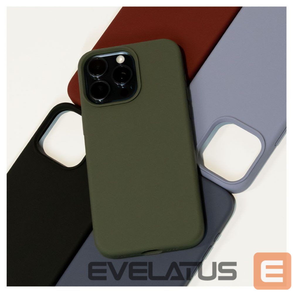 Tagakaaned Evelatus Apple iPhone 14 Plus 6.7 Premium Soft Touch Silicone Case Midnight Blue