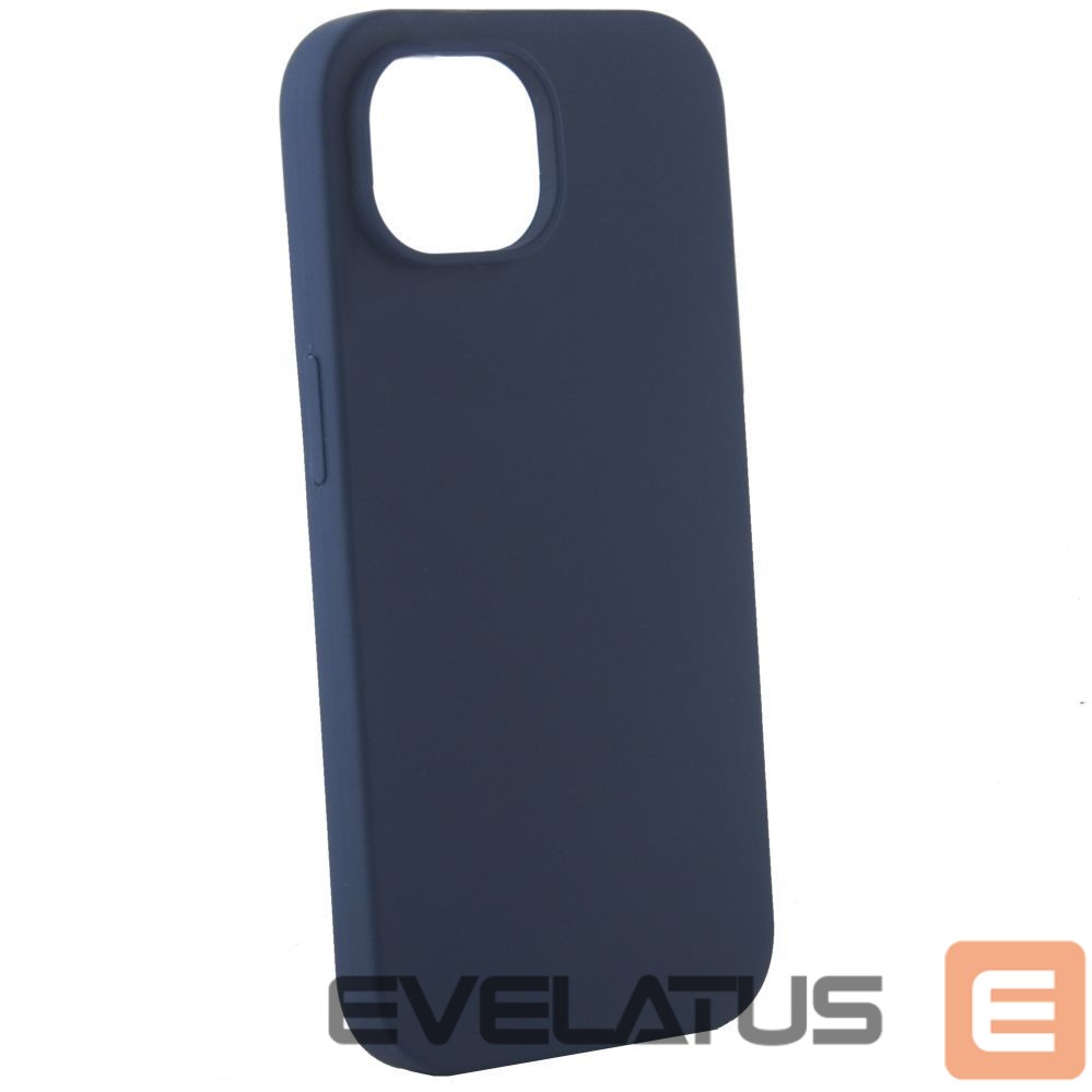 Tagakaaned Evelatus Apple iPhone 14 Plus 6.7 PPremium Soft Touch Silicone Case Deep Navy