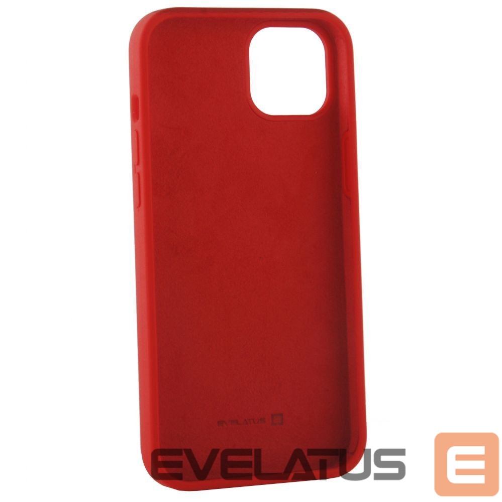 Tagakaaned Evelatus Apple iPhone 14 Plus 6.7 Premium Soft Touch Silicone Case Red