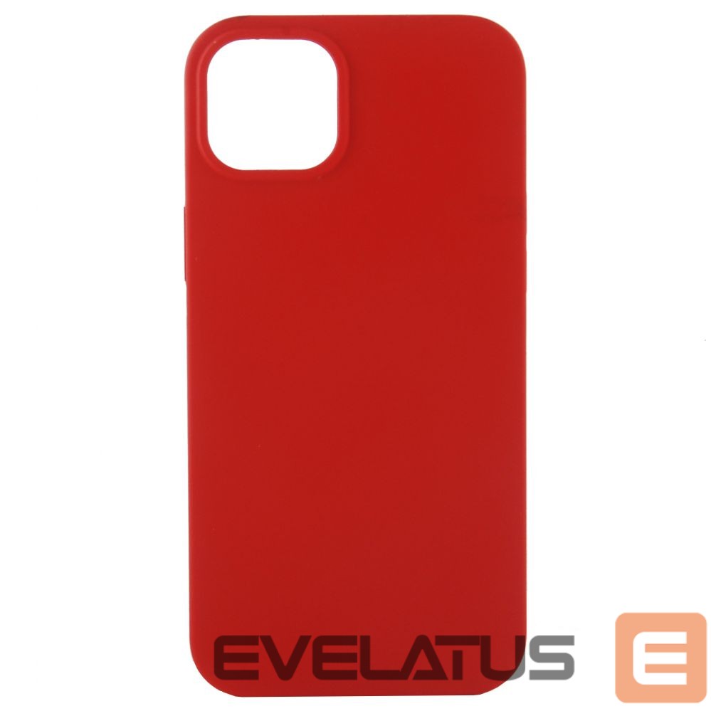 Tagakaaned Evelatus Apple iPhone 14 Plus 6.7 Premium Soft Touch Silicone Case Red