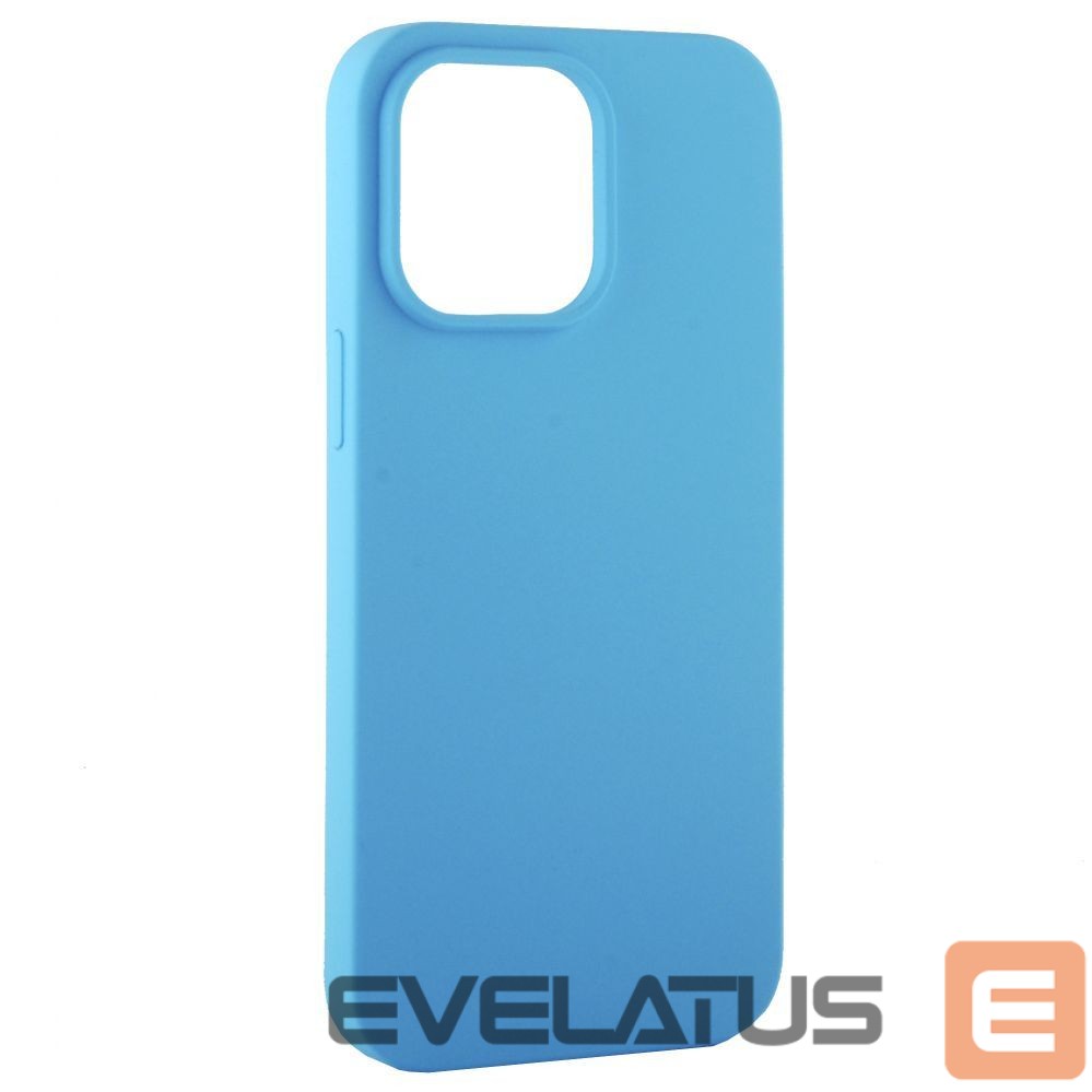 Tagakaaned Evelatus Apple iPhone 14 Plus 6.7 Premium Soft Touch Silicone Case Sky Blue