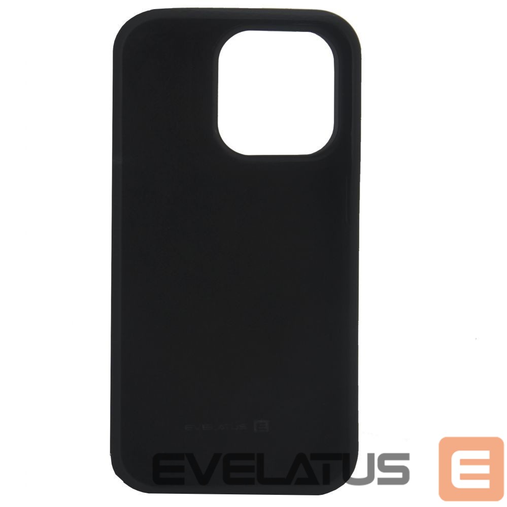 Tagakaaned Evelatus Apple iPhone 14 Pro 6.1 Premium Soft Touch Silicone Case Black