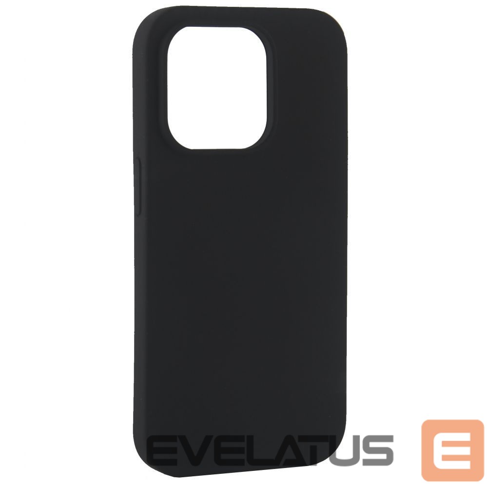 Tagakaaned Evelatus Apple iPhone 14 Pro 6.1 Premium Soft Touch Silicone Case Black