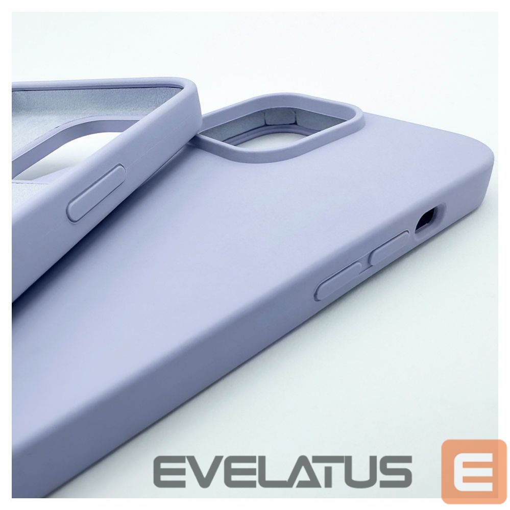 Tagakaaned Evelatus Apple iPhone 14 Pro 6.1 Premium Soft Touch Silicone Case Lilac