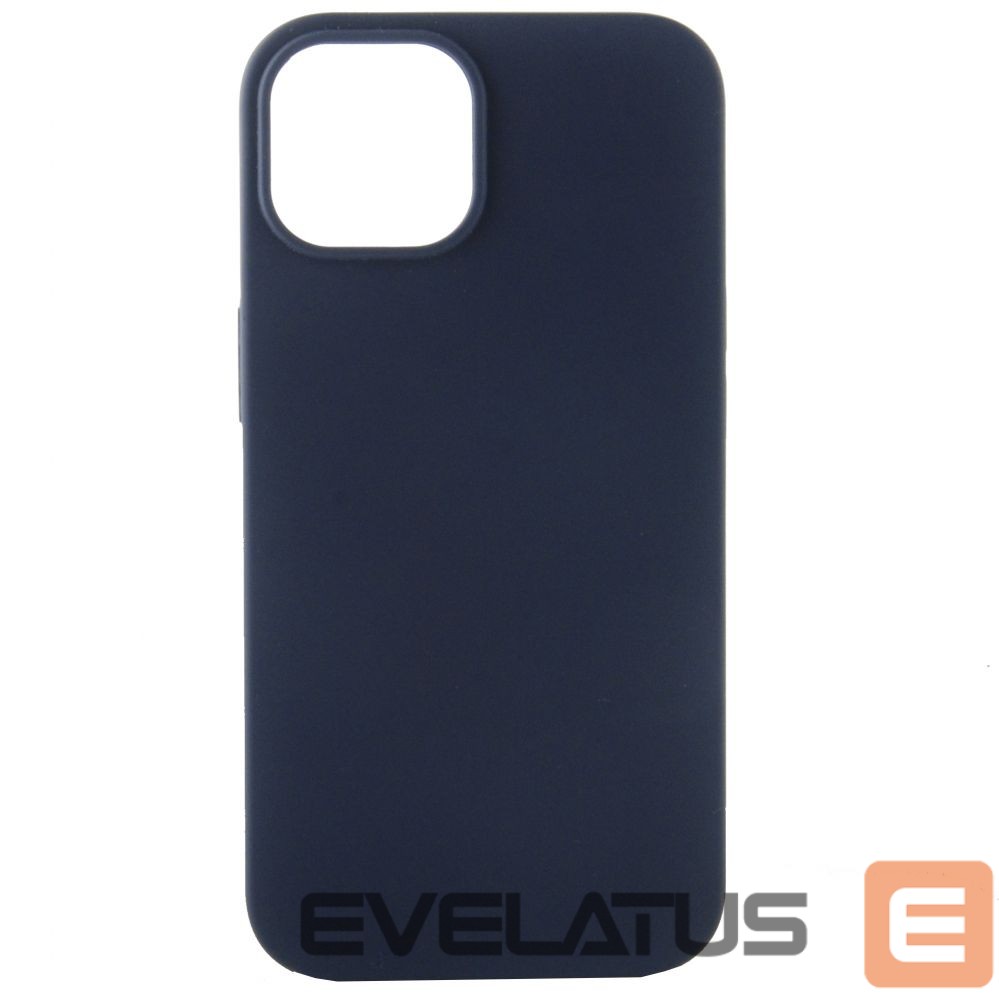 Tagakaaned Evelatus Apple iPhone 14 Pro Max 6.7 Premium Soft Touch Silicone Case Midnight Blue