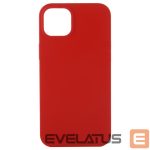 Tagakaaned Evelatus Apple iPhone 14 Pro Max 6.7 Premium Soft Touch Silicone Case Red