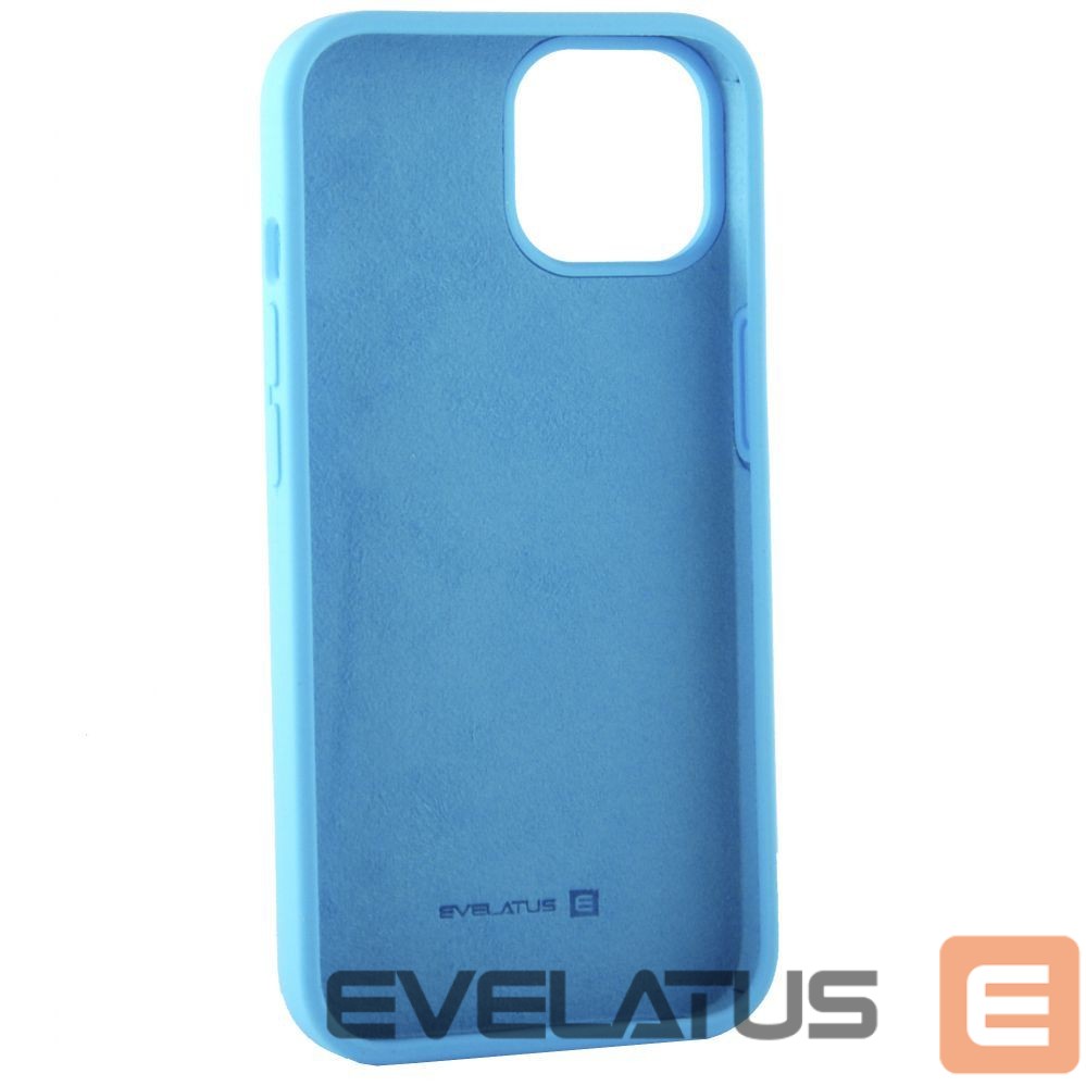 Tagakaaned Evelatus Apple iPhone 14 Pro Max 6.7 Premium Soft Touch Silicone Case Sky Blue