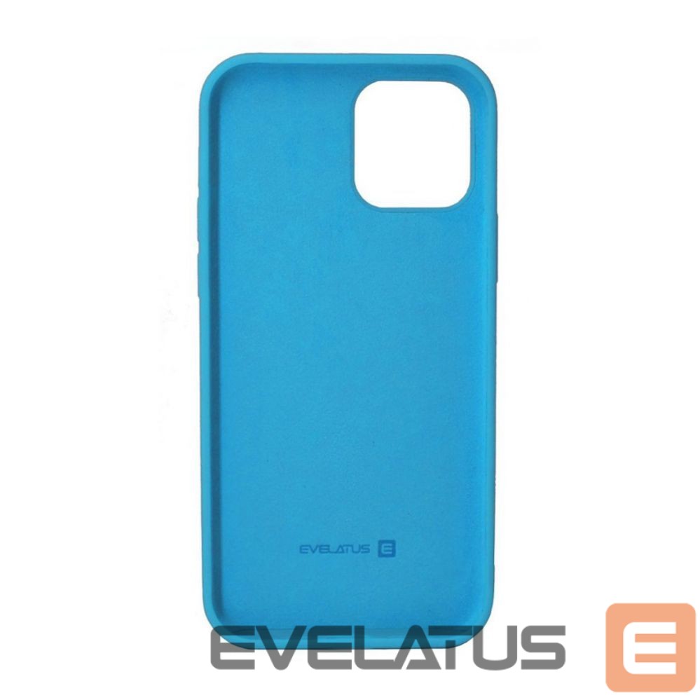 Tagakaaned Evelatus Apple iPhone 14 Pro Max 6.7 Premium Soft Touch Silicone Case Sky Blue