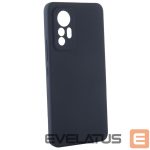 Tagakaaned Evelatus Xiaomi 12 Lite Premium Soft Touch Silicone Case Midnight Blue