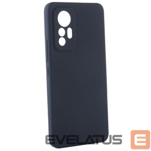 Tagakaaned Evelatus Xiaomi 12 Lite Premium Soft Touch Silicone Case Midnight Blue