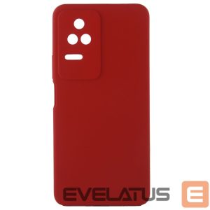 Tagakaaned Evelatus Xiaomi POCO F4 Premium Soft Touch Silicone Case Red