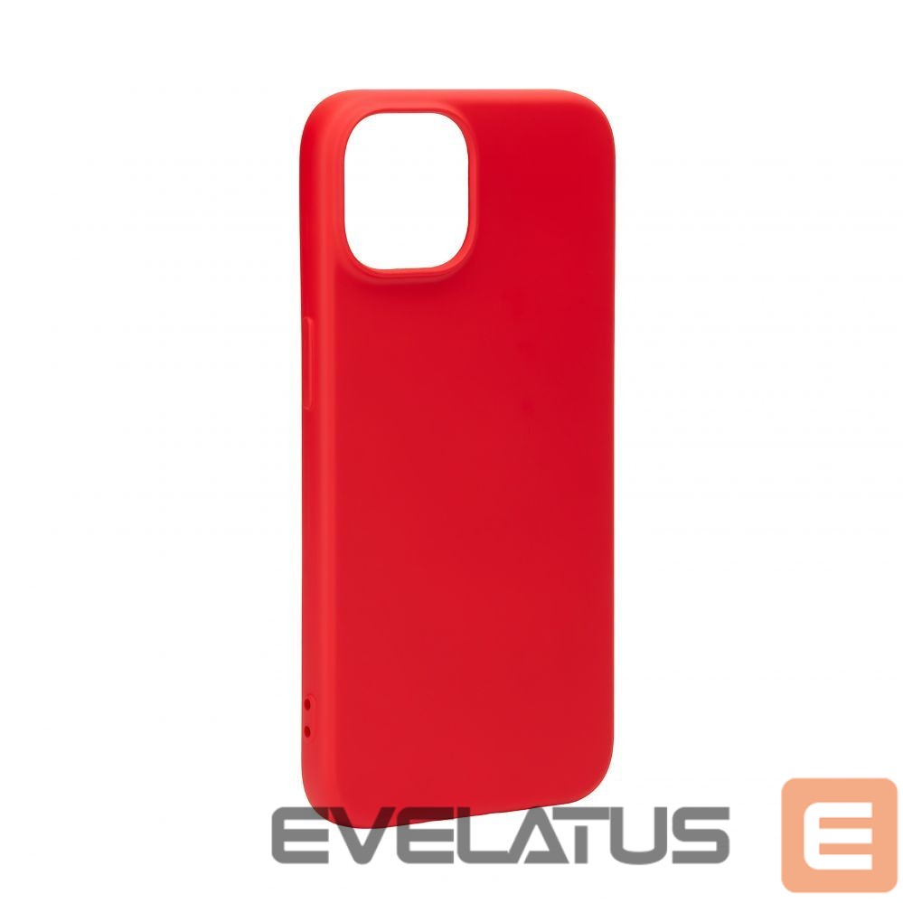 Tagakaaned Evelatus Apple iPhone 14 6.1 Nano Silicone Case Soft Touch TPU Red