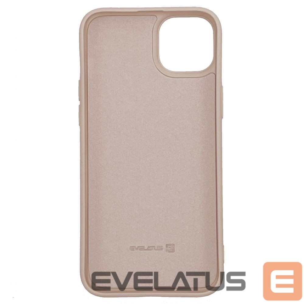 Tagakaaned Evelatus Apple iPhone 14 6.1 Nano Silicone Case Soft Touch TPU Beige