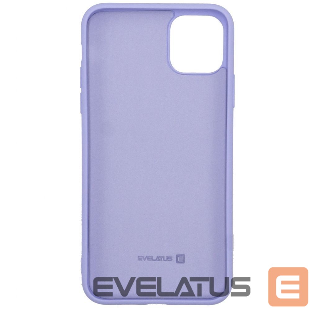 Tagakaaned Evelatus Apple iPhone 14 6.1 Nano Silicone Case Soft Touch TPU Purple
