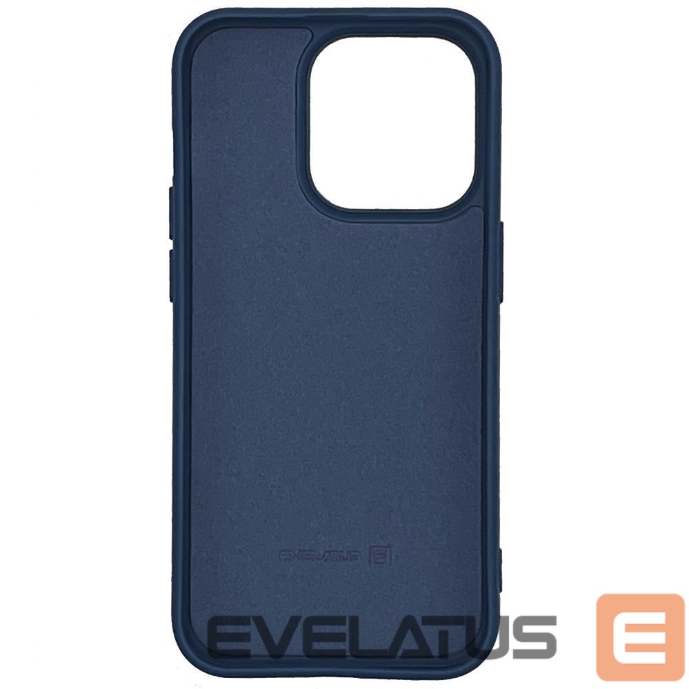 Tagakaaned Evelatus Apple iPhone 14 Pro Max 6.7 Nano Silicone Case Soft Touch TPU Blue