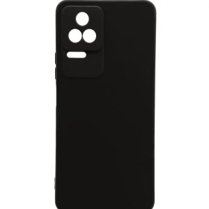 Tagakaaned Evelatus Xiaomi POCO F4 Nano Silicone Case Soft Touch TPU Black