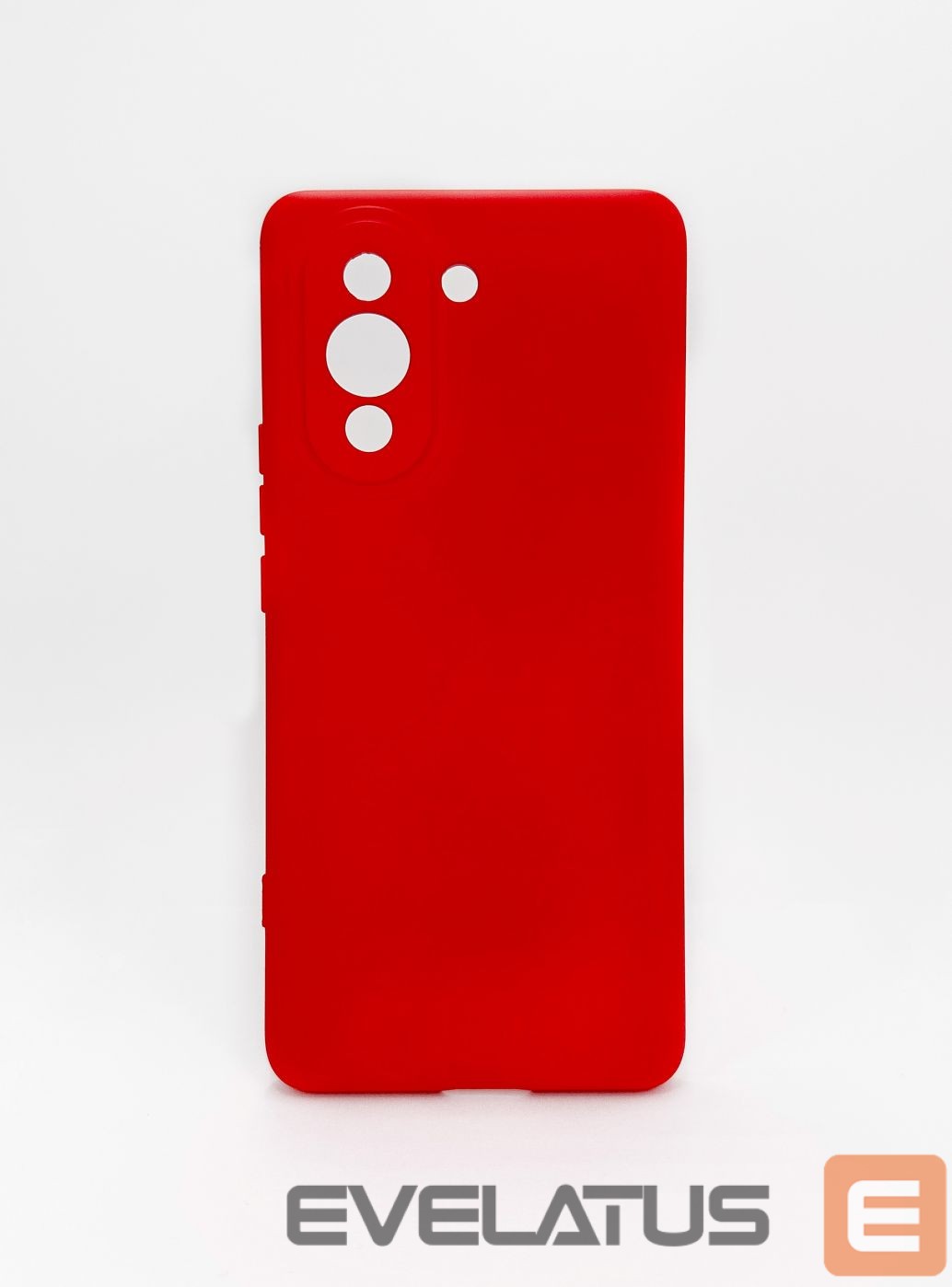 Tagakaaned Evelatus Huawei Nova 10 Pro Nano Silicone Case Soft Touch TPU Red