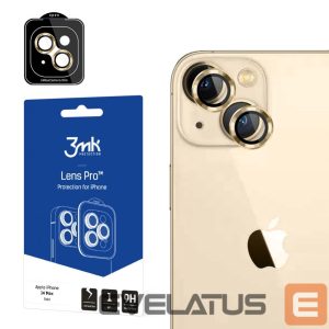 Kaitseklaasid 3MK  iPhone 14 Max - Lens Protection Pro Gold 