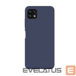 Tagakaaned Evelatus Samsung Galaxy A22 5G Premium Soft Touch Silicone Case Midnight Blue